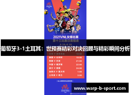 葡萄牙3-1土耳其:世预赛精彩对决回顾与精彩瞬间分析 葡萄牙3-1土耳其:世预赛精彩对决回顾与精彩瞬间分析